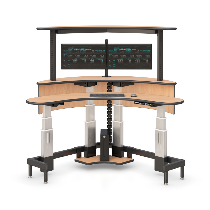 Security Surveillance Desk Console