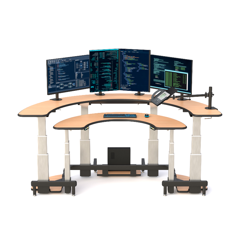 Security Surveillance Desk Console