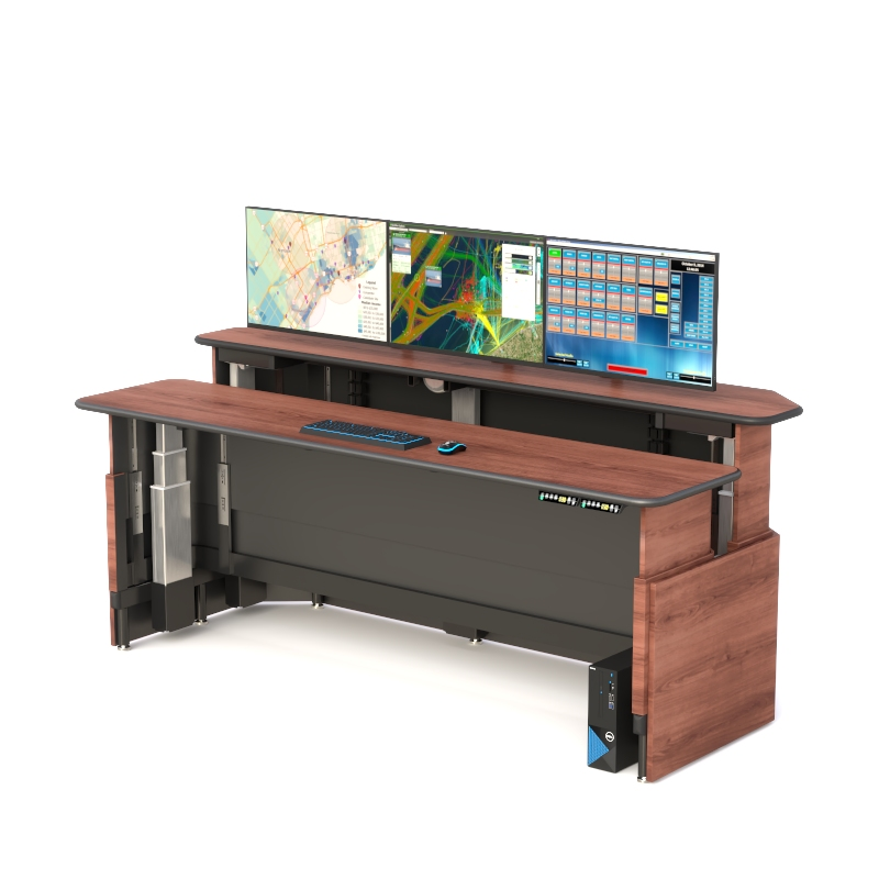 Security Surveillance Desk Console