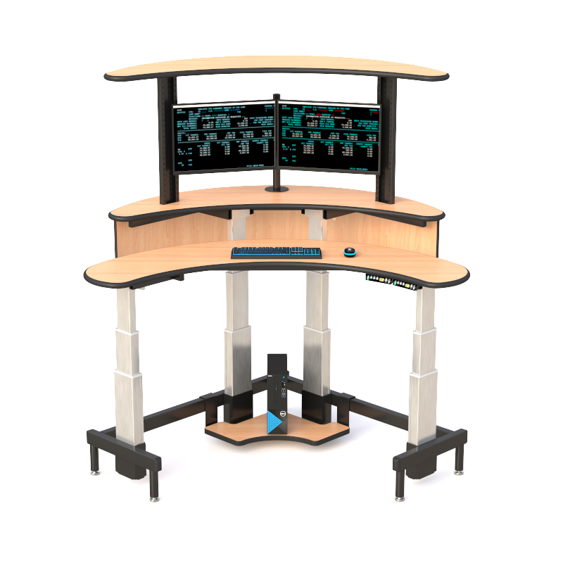 Security Surveillance Desk Console