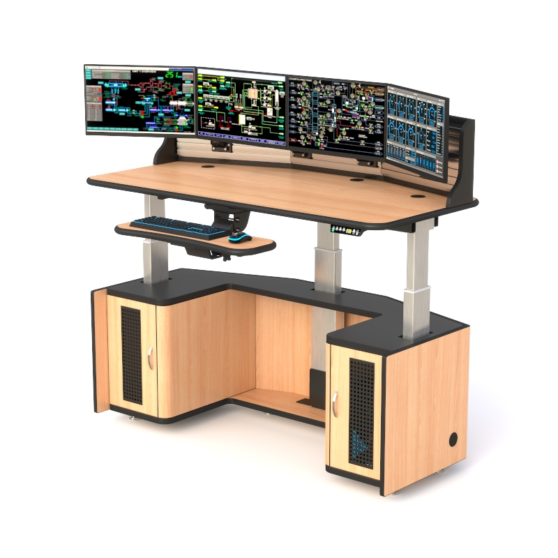 Security Surveillance Desk Console