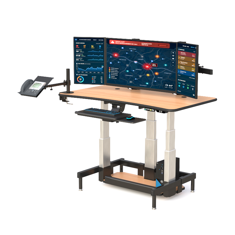 Security Surveillance Desk Console
