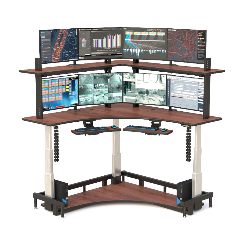 Security Surveillance Desk Console