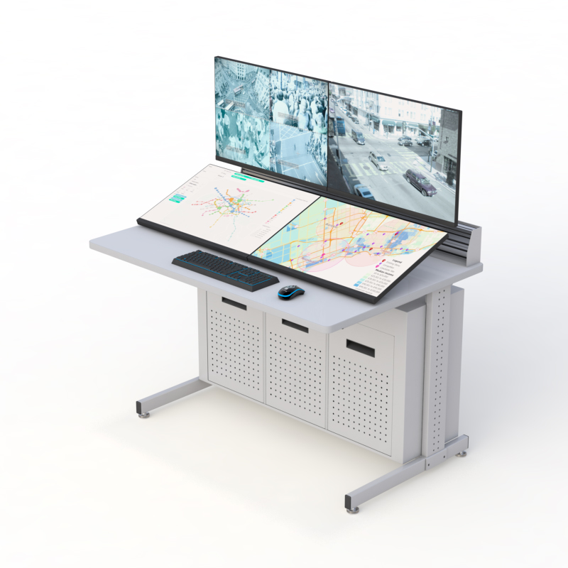 Security Surveillance Desk Console