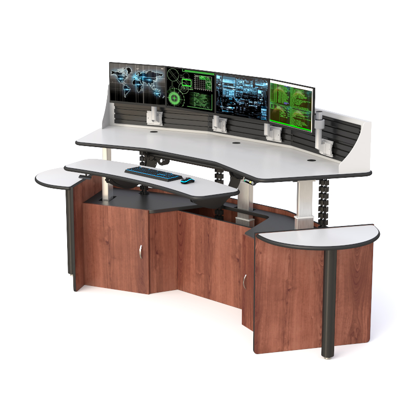 Security Monitoring Operator Console | Ergonomic Security Desk