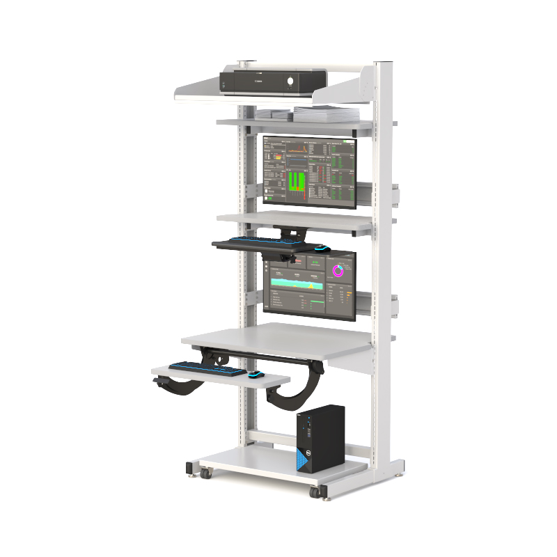 Computer Rack Workbench | Multi-Functional IT Network Station