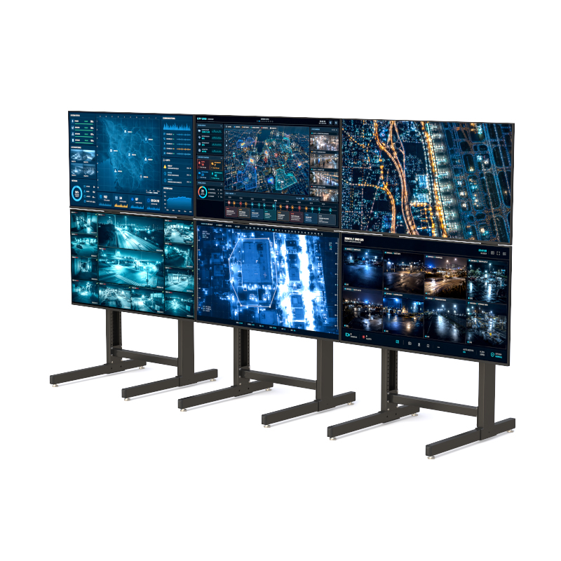 Video Wall Panel Floor Stand | Reliable Multi-Display Support