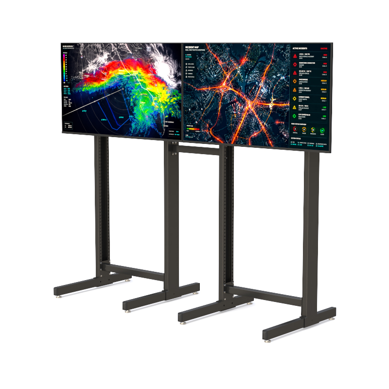 Video Wall Floor Stand | Premium Multi-Display Mount Solution