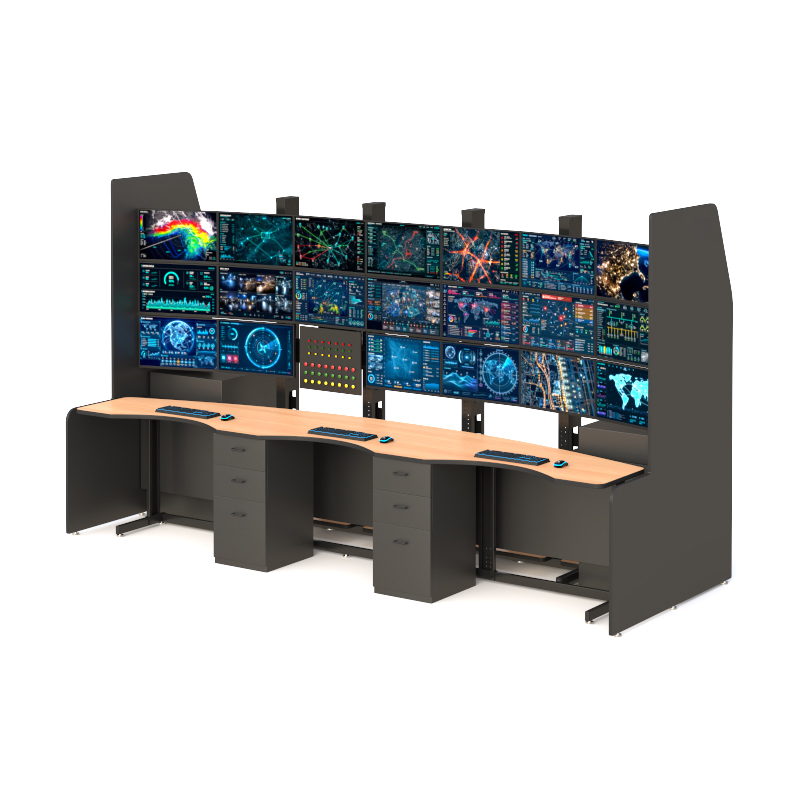 Security Surveillance Desk Console