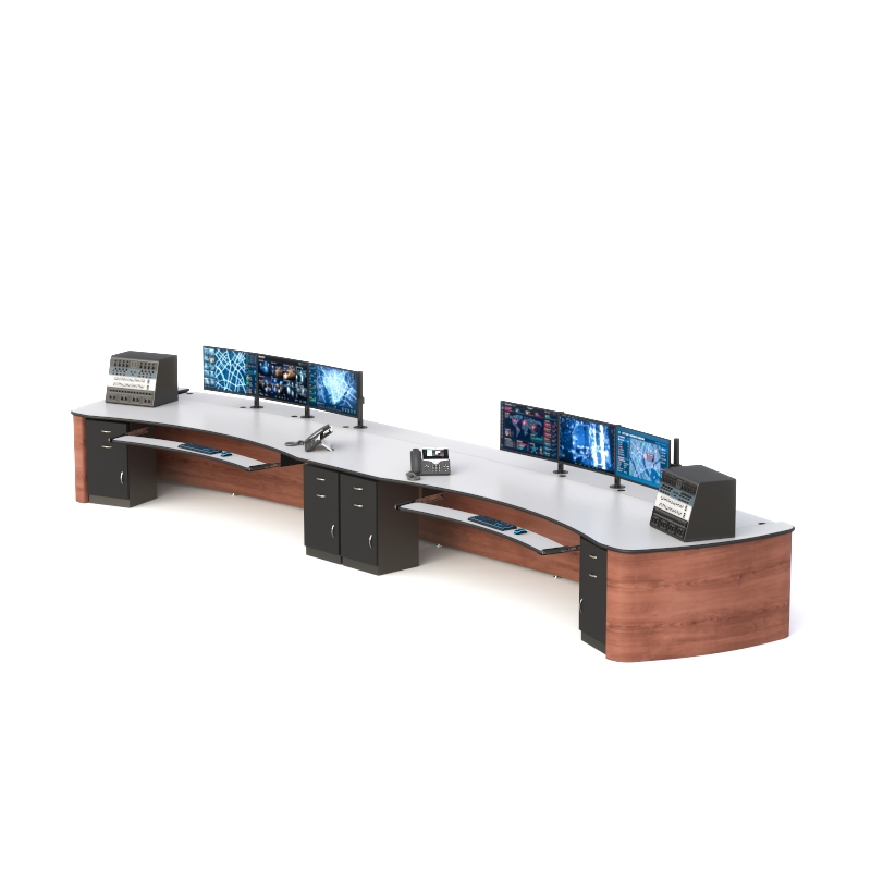 Security Surveillance Desk Console