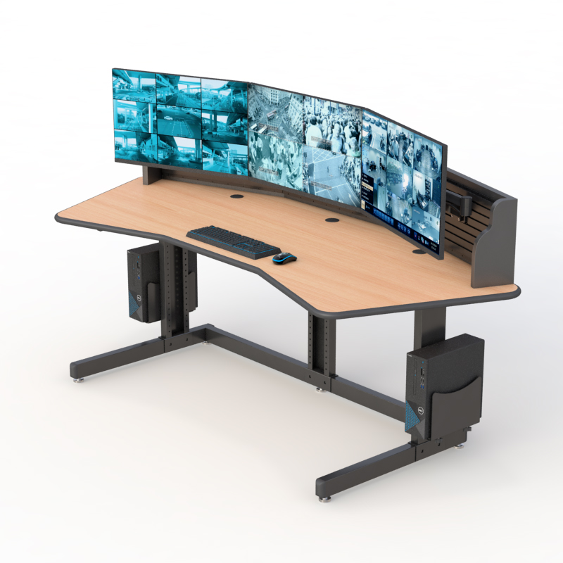 Security Surveillance Desk Console
