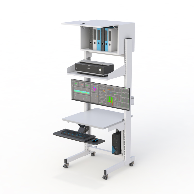 High-Durability LAN Server Computer Rack for IT Systems