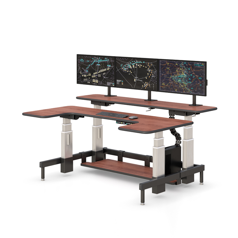 Furniture Command Center Desk with Ergonomic Design