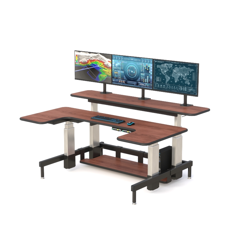 Furniture Command Center Desk with Ergonomic Design