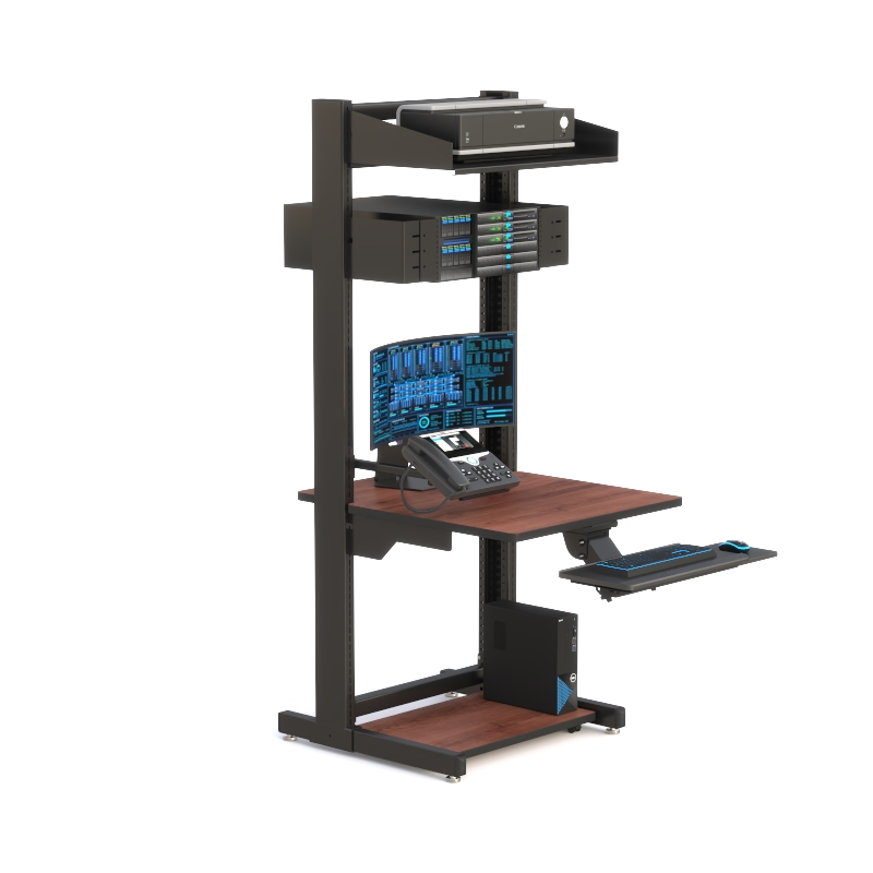Durable Computer Rack for Networking Equipment | Control and Command