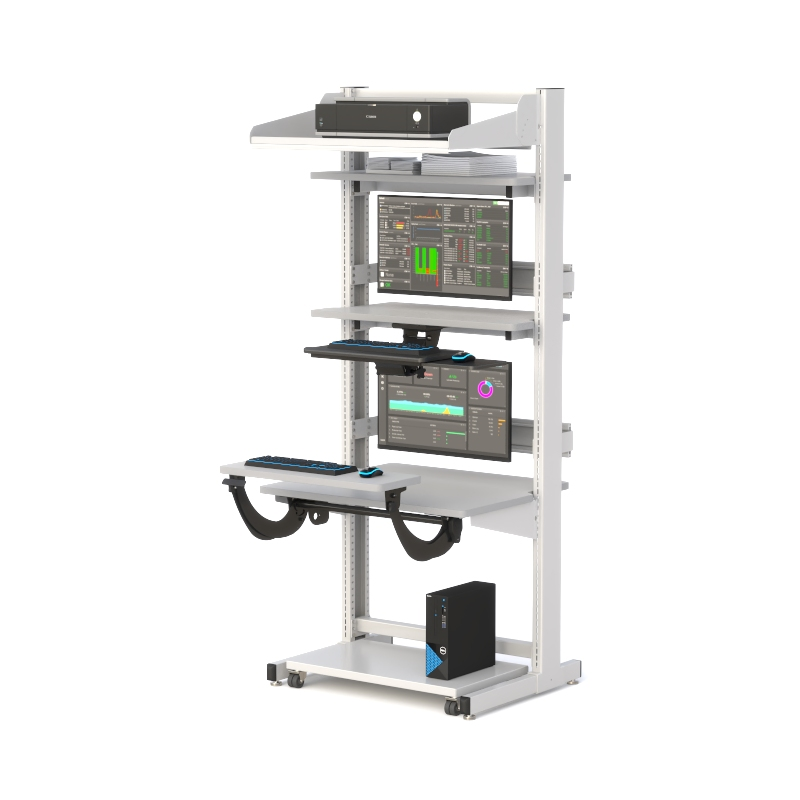 Computer Rack Workbench | Multi-Functional IT Network Station
