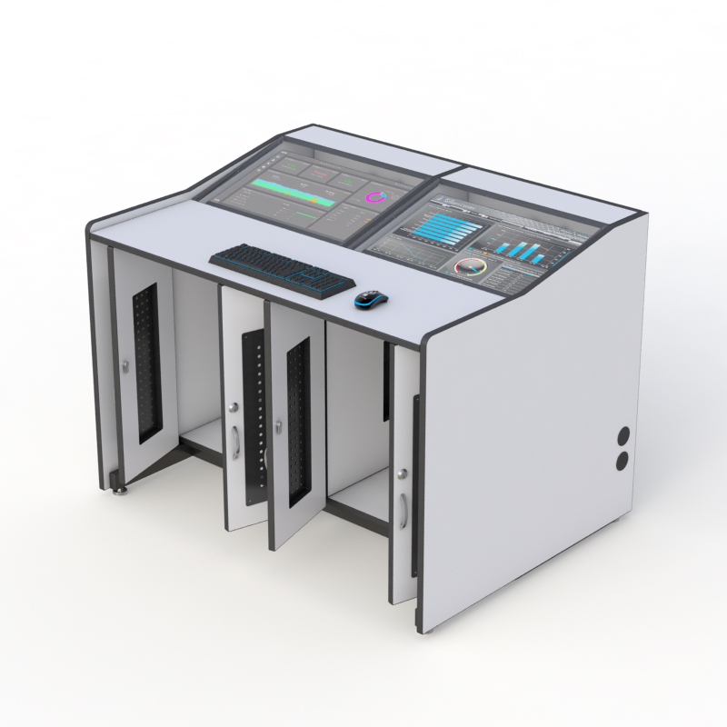 Ergonomic Custom Broadcast Furniture for Modern Control Rooms