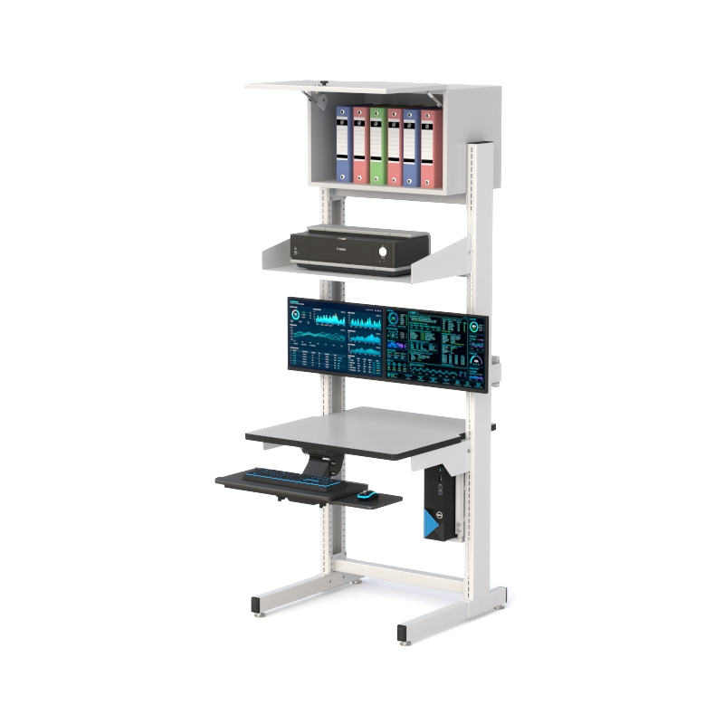 High-Durability LAN Server Computer Rack for IT Systems