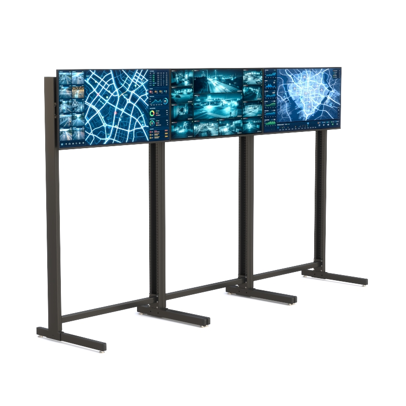 Floor Standing Video Wall | High-Resolution Display Support