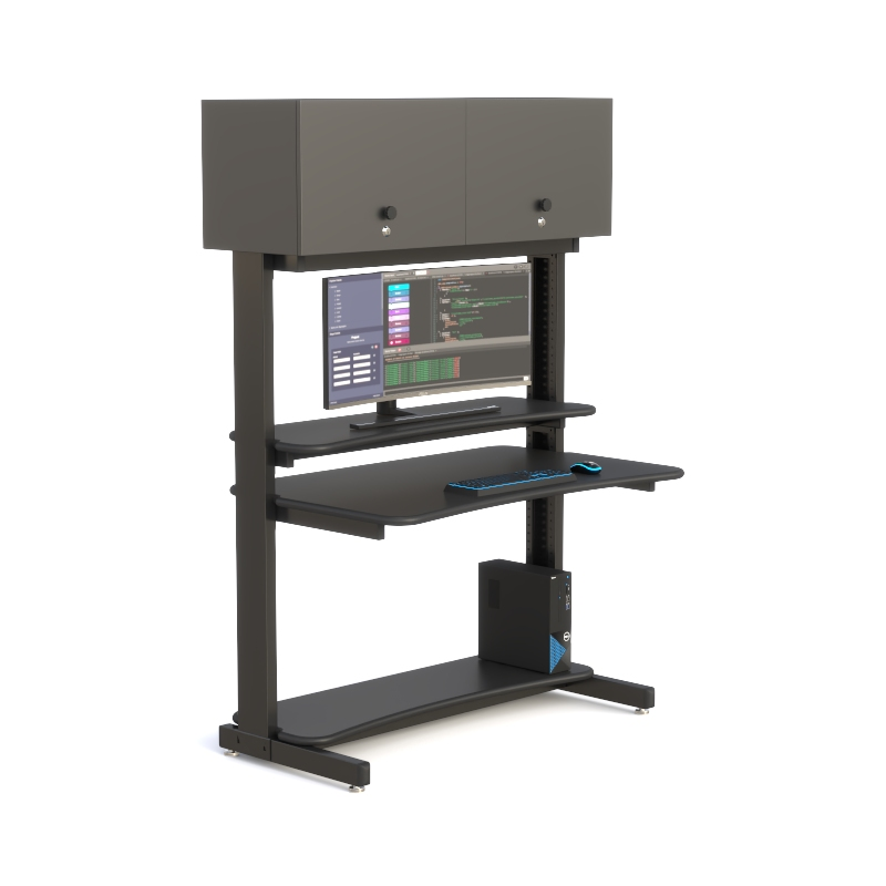 Ergonomic Police Dispatch Console for 24/7 Operations
