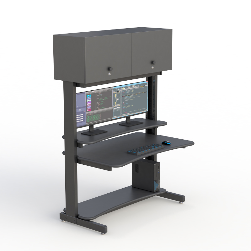 Ergonomic Police Dispatch Console for 24/7 Operations