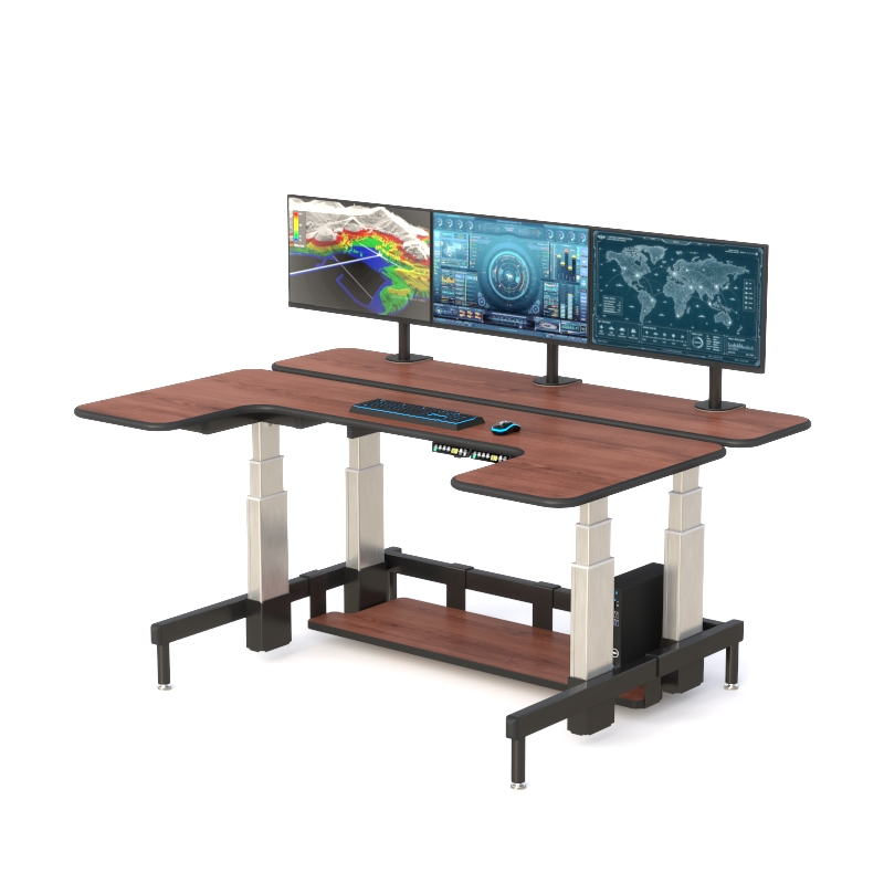 Furniture Command Center Desk with Ergonomic Design