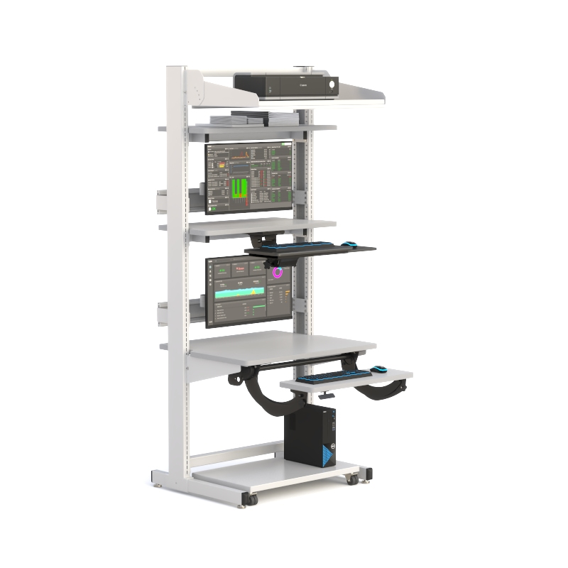 Computer Rack Workbench | Multi-Functional IT Network Station