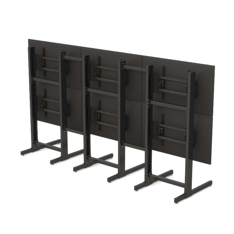 Video Wall Panel Floor Stand | Reliable Multi-Display Support