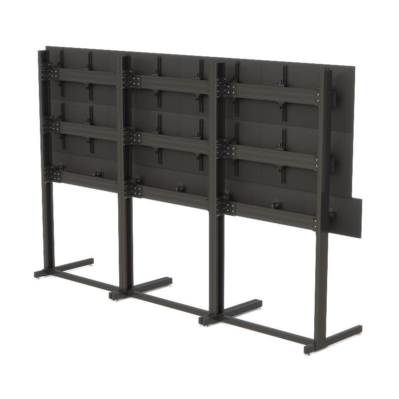Video Wall Floor Stand | High-Strength Multi-Display Support