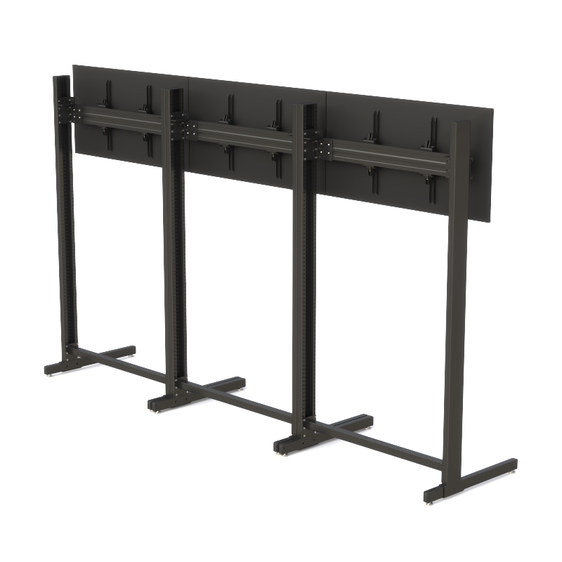 Floor Standing Video Wall | High-Resolution Display Support