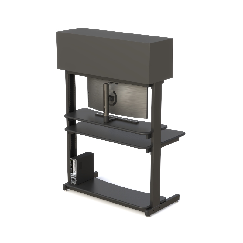 Ergonomic Police Dispatch Console for 24/7 Operations
