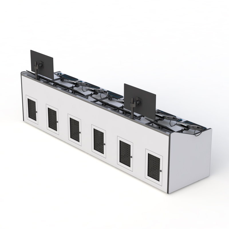 Ergonomic Multi-Operator Control Room Furniture