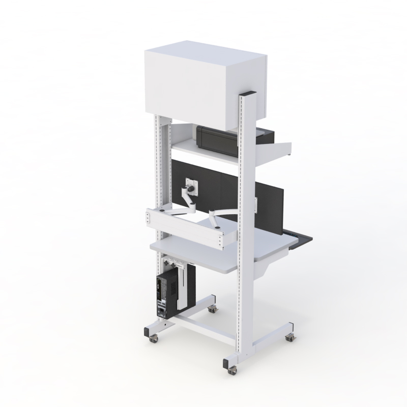 High-Durability LAN Server Computer Rack for IT Systems