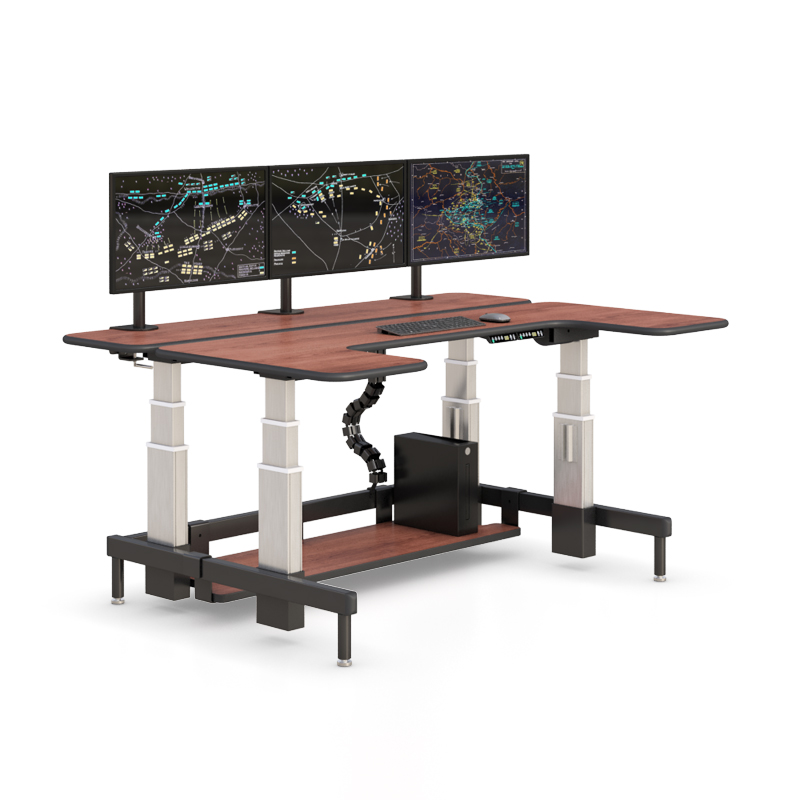 Furniture Command Center Desk with Ergonomic Design