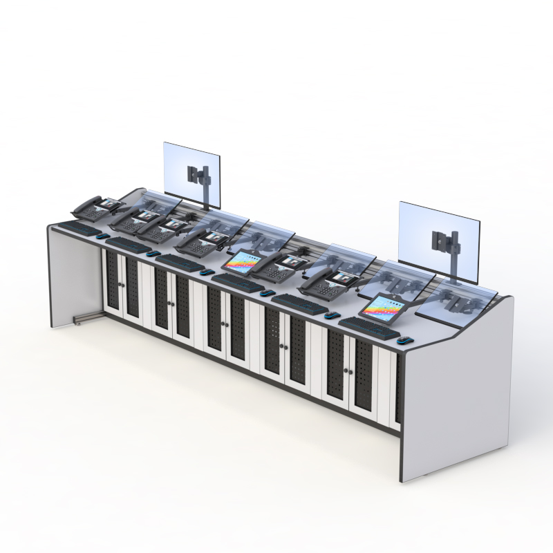 Ergonomic Multi-Operator Control Room Furniture