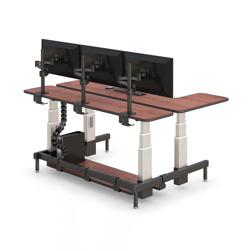 Furniture Command Center Desk with Ergonomic Design