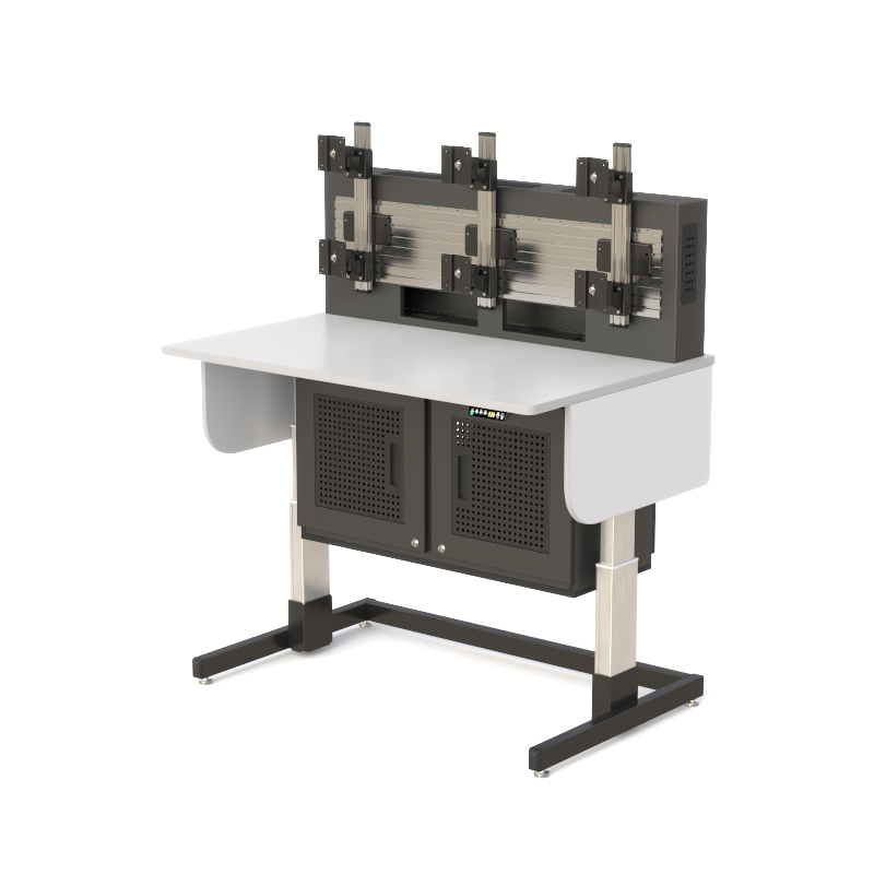Ergonomic Control Room Console | Sit-Stand Workstation Desk