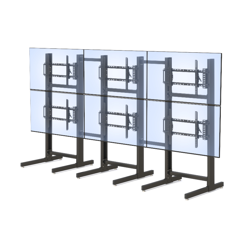 Video Wall Panel Floor Stand | Reliable Multi-Display Support
