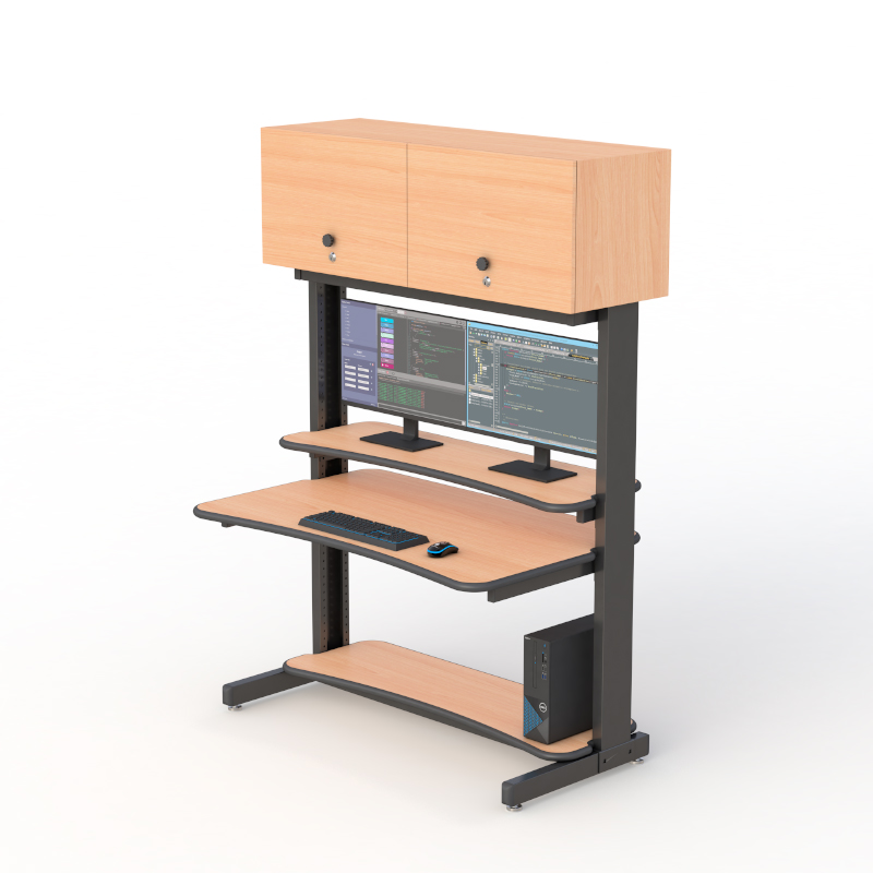 Ergonomic Police Dispatch Console for 24/7 Operations