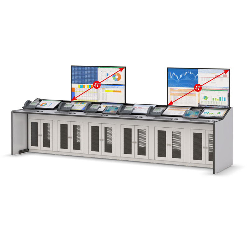 Ergonomic Multi-Operator Control Room Furniture