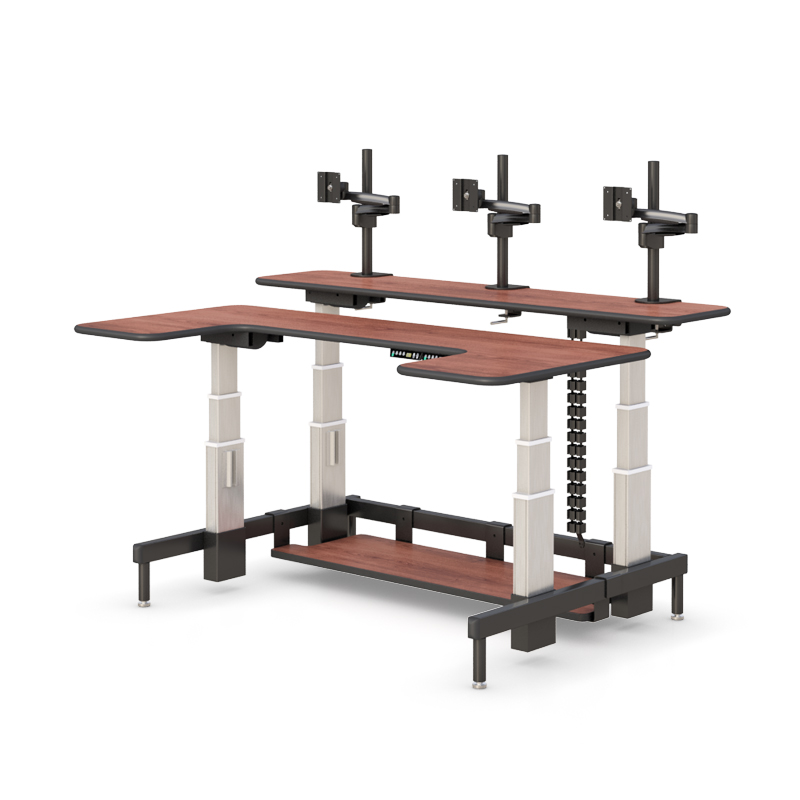 Furniture Command Center Desk with Ergonomic Design