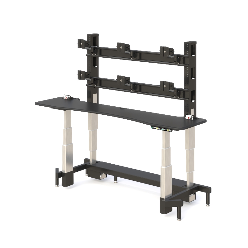 Security Surveillance Desk Console | Ergonomic Control Room Desk