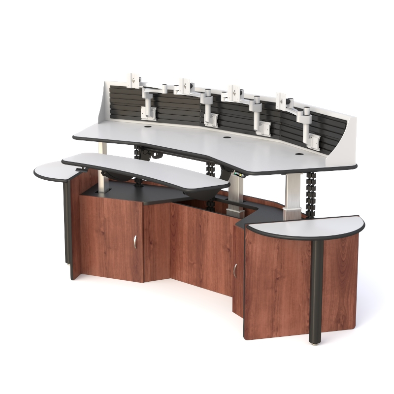 Security Monitoring Operator Console | Ergonomic Security Desk