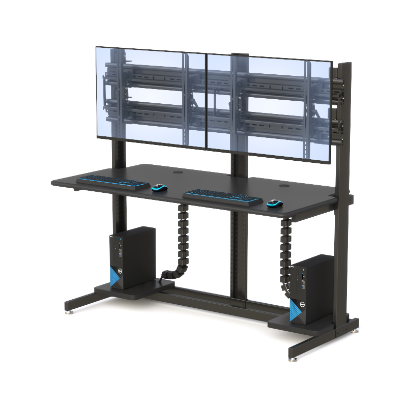 911 Dispatch Desk for Ergonomic Comfort & Emergency Response