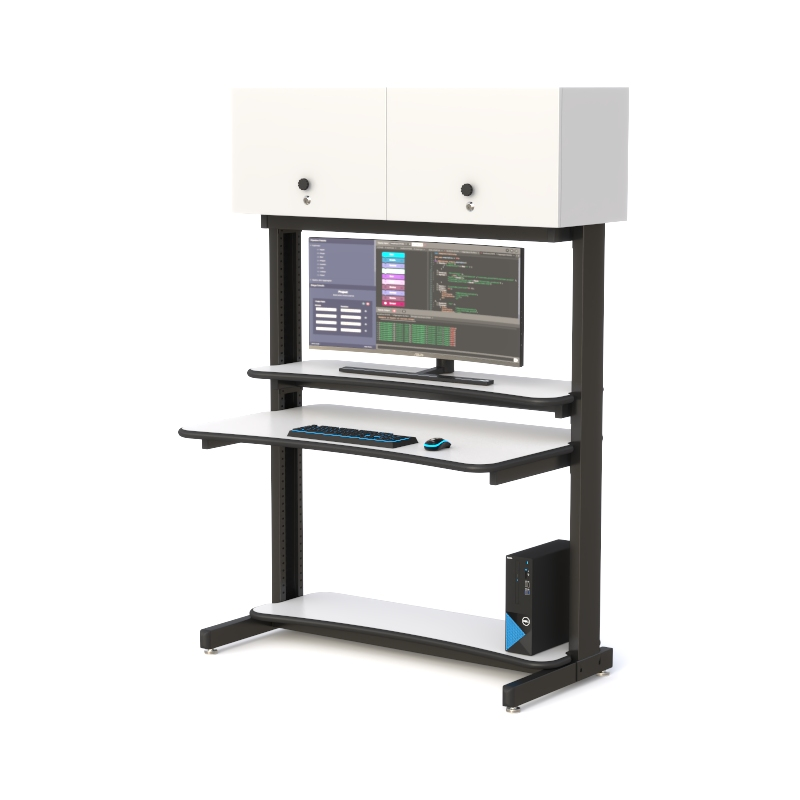 Ergonomic Police Dispatch Console for 24/7 Operations