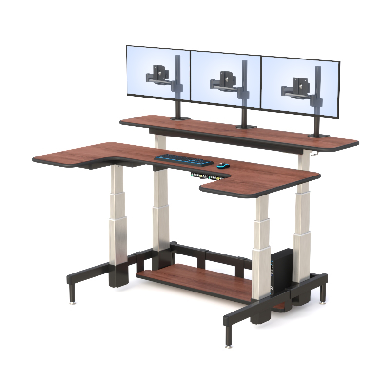 Furniture Command Center Desk with Ergonomic Design