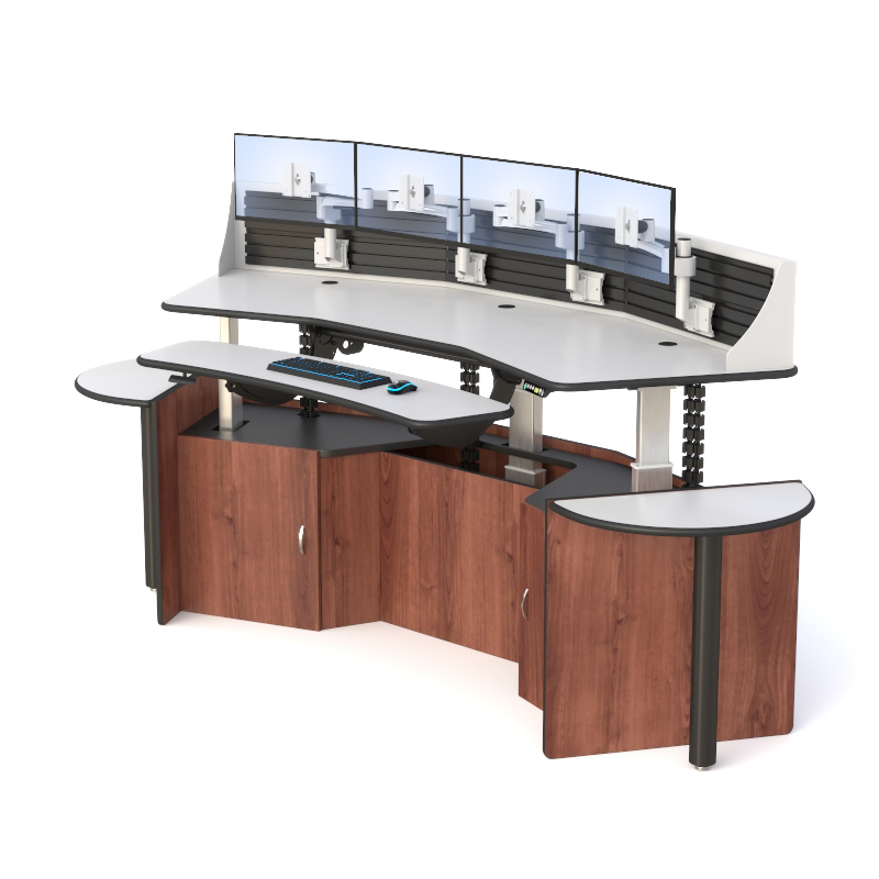 Security Monitoring Operator Console | Ergonomic Security Desk