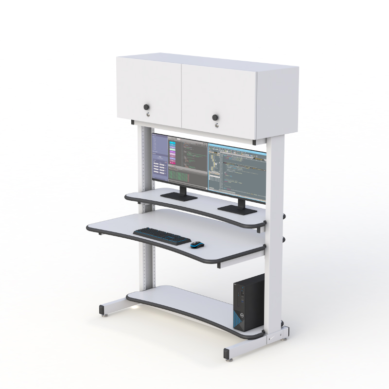 Ergonomic Police Dispatch Console for 24/7 Operations