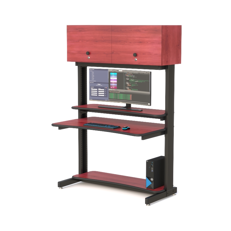 Ergonomic Police Dispatch Console for 24/7 Operations