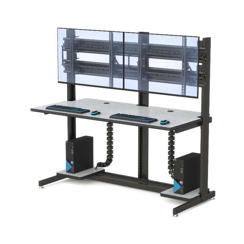 911 Dispatch Desk for Ergonomic Comfort & Emergency Response